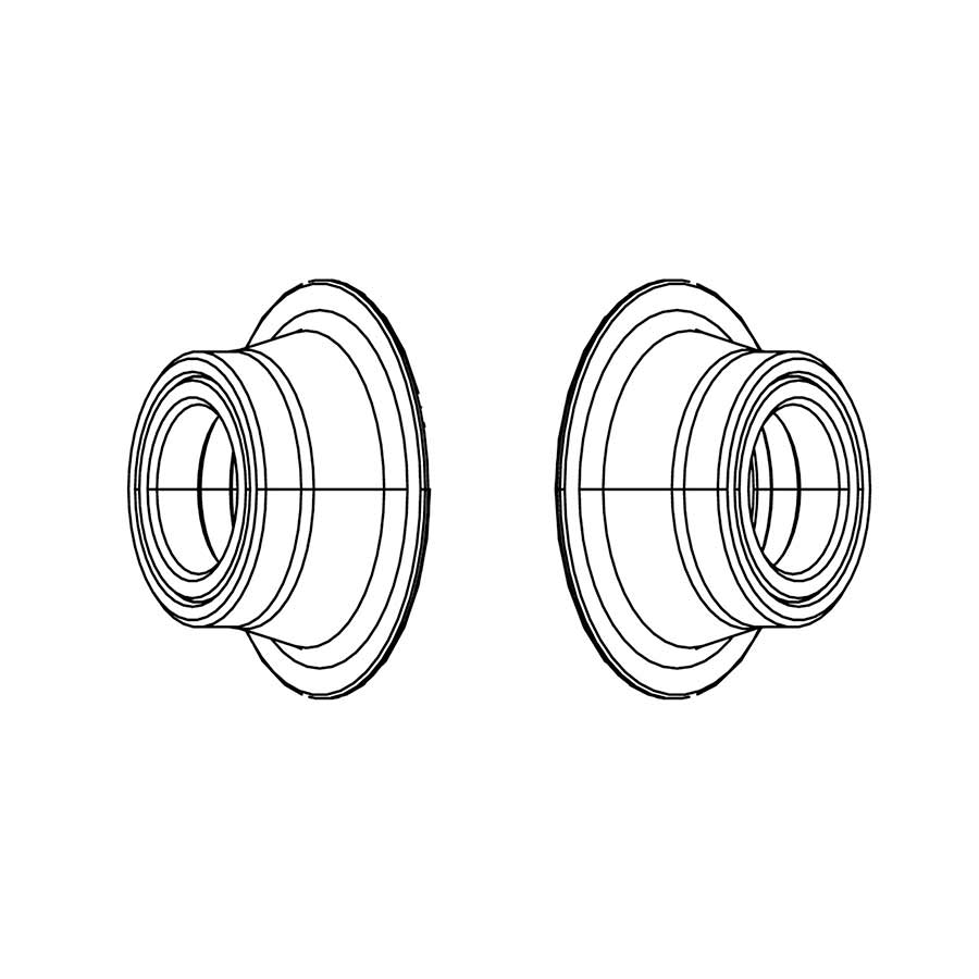 Zipp 77/177 Conversion Caps