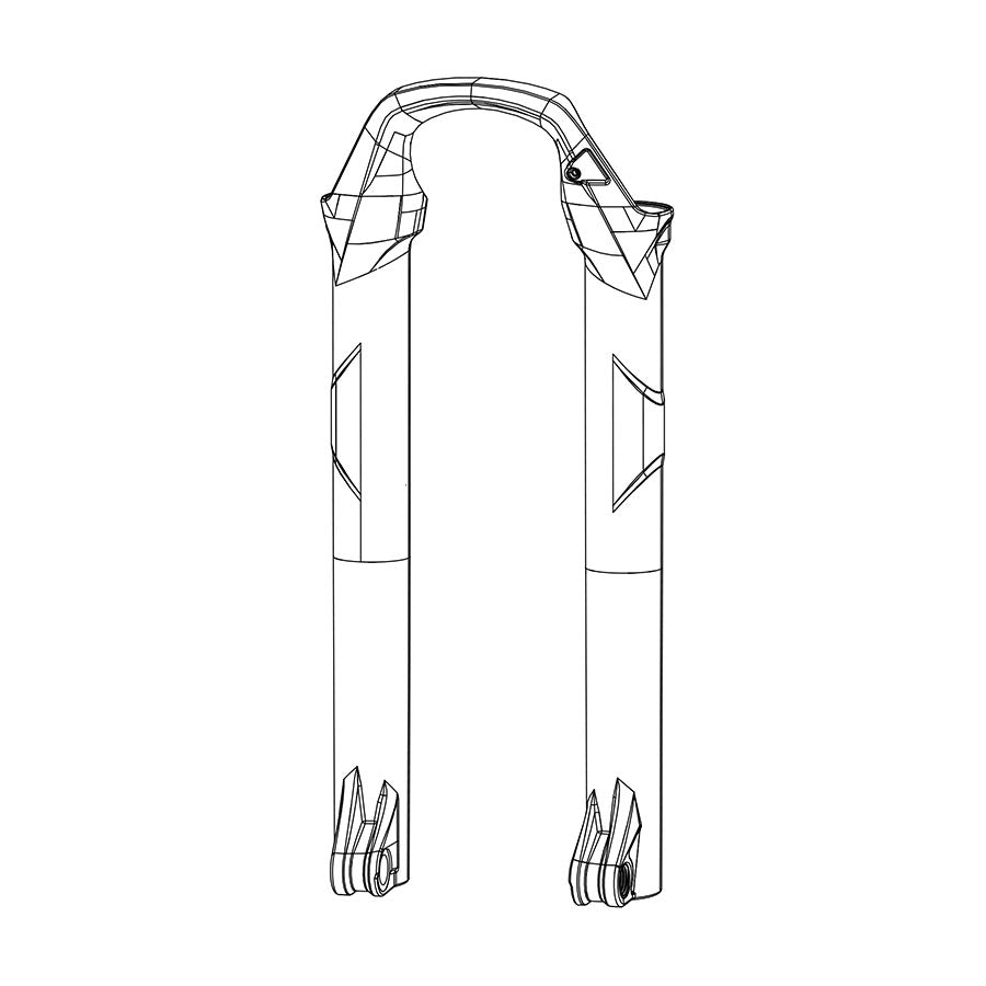 RockShox Lower Leg SID/RBA 2927+ DFBLK