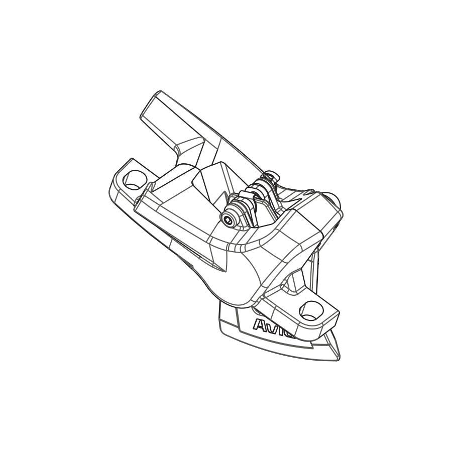 SRAM Level T Caliper Assembly