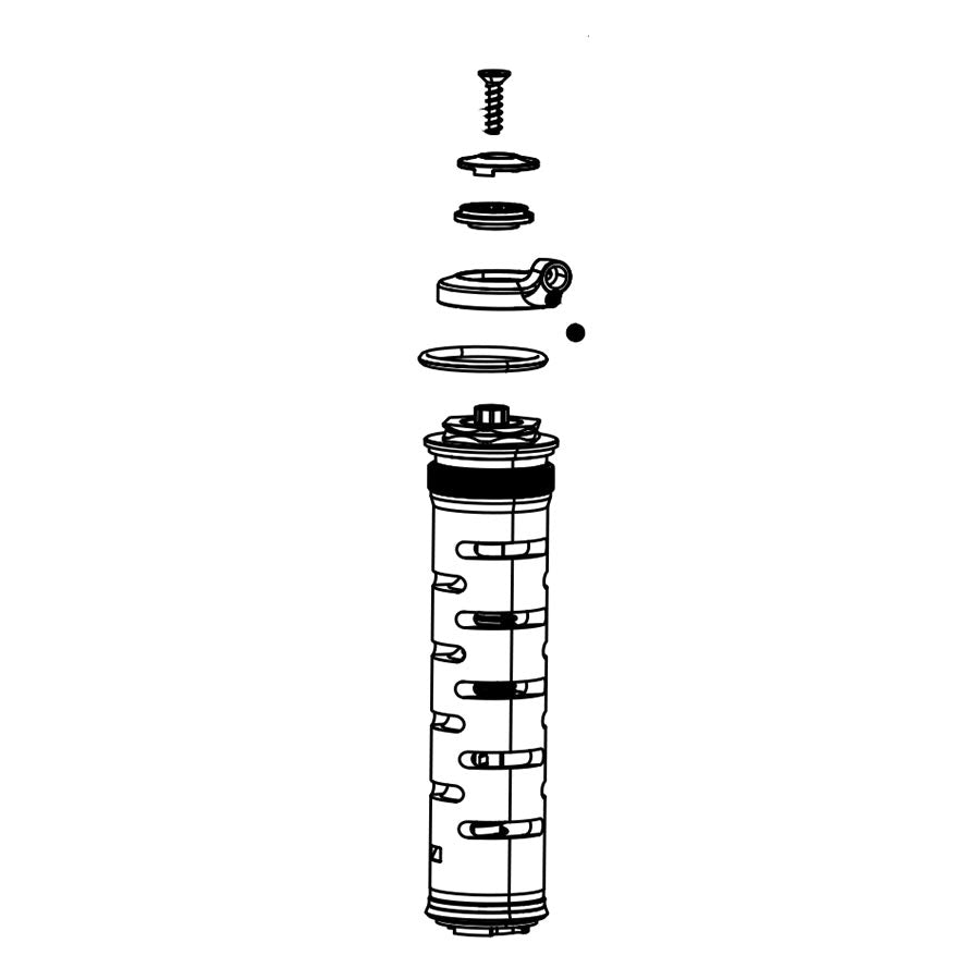 RockShox Comp Damper RVL 35 RC Remote
