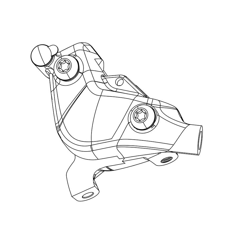 SRAM Red ETAP AXS Disc Caliper