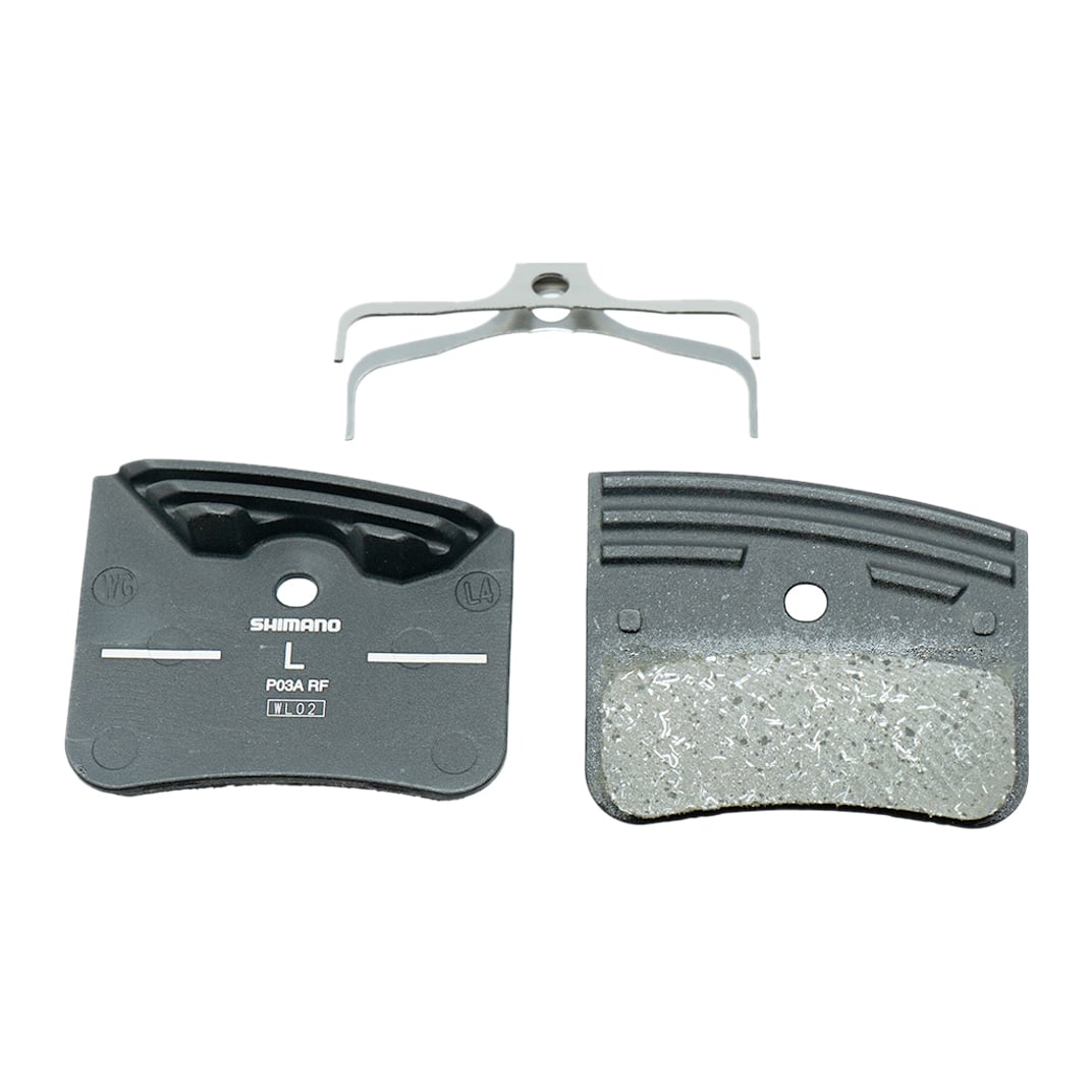 Brake Pads Shimano N04C Metal w/Fin&Spring 1 Pair