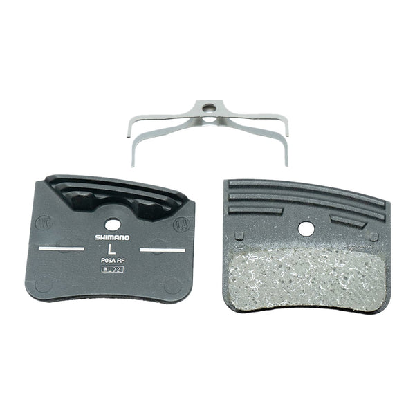 Brake Pads Shimano N04C Metal w/Fin&Spring 1 Pair