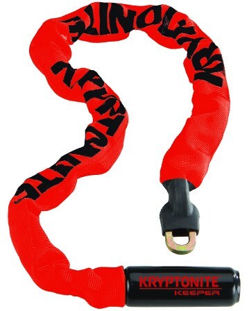 Kryptonite Keeper 785 Integrated Chain - Red