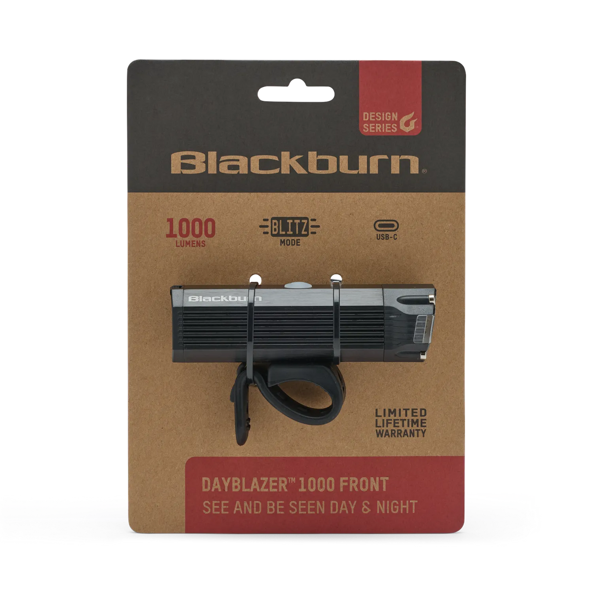 Front Light Blackburn Dayblazer 1000 USB Rechargeable
