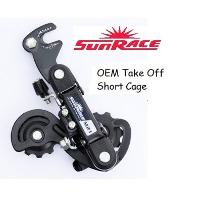 Derailleur Rear Sunrace RD5sp 13-28T Short Cage