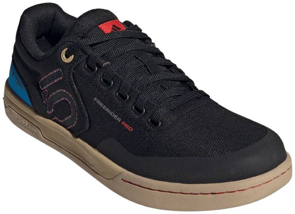 Five Ten Freerider Pro Canvas Flat Men's Core Black/Carbon/Pulse Lime - 11.5