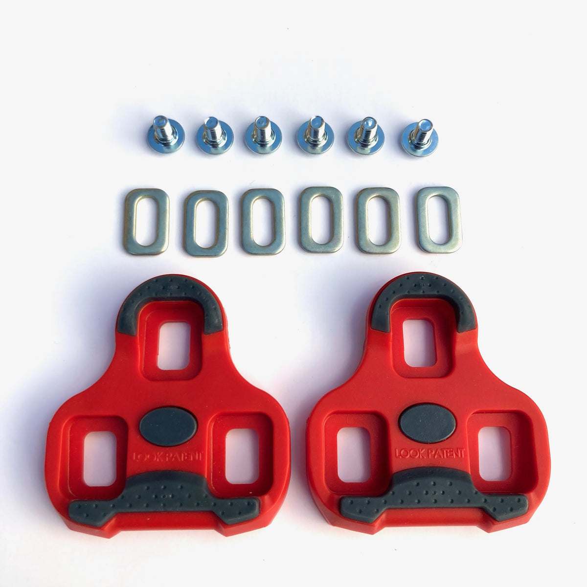 Cleats Look Keo Grip Red 9°