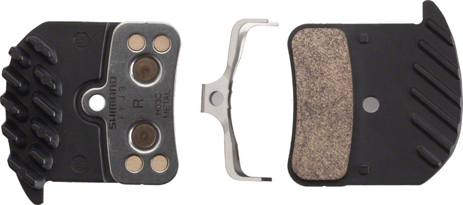 Brake  Pad Shimano Disc Pad w/ Cooling Fin H03C Resin (Saint/Zee)