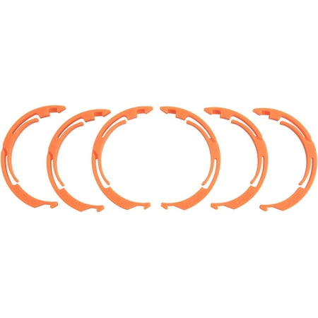 Kit: Volume Spacers,3 Pairs: Float X2,Clip-in,Plastic,0.25in 3