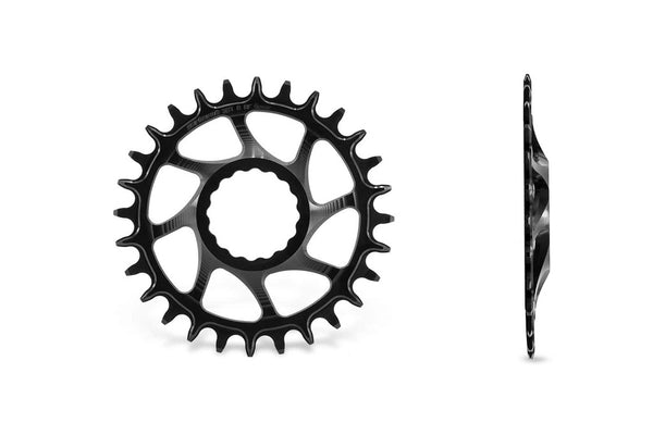 Chainring Garbaruk MTB RaceFace Cinch Boost DM Round 28T Black
