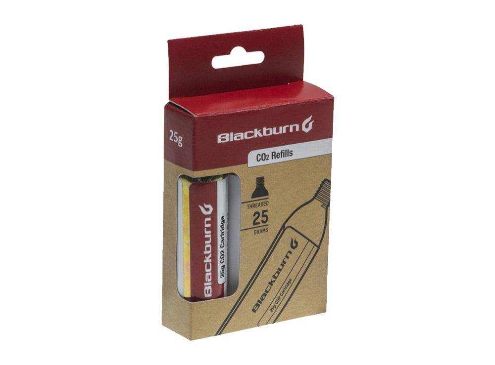 CO2 Cartridge Blackburn 25g Refills (EACH)