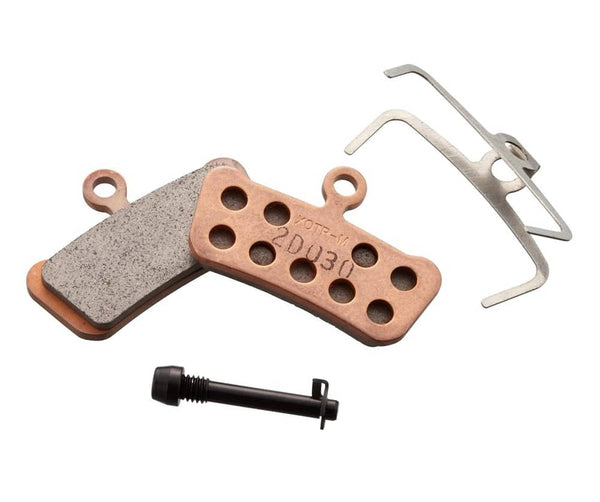 Bulk Disc Brake Pads SRAM Guide/Trail Sintered Metal Steel Back Plate (EACH)