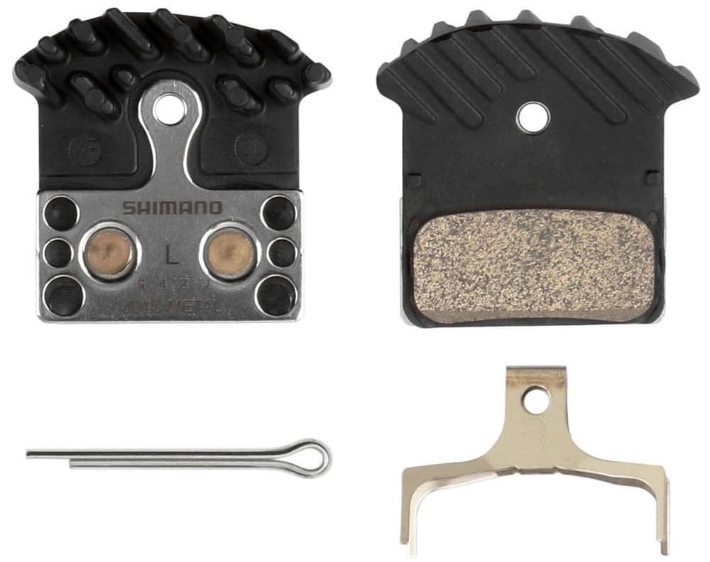 Brake Pads Shimano J04C-MF  Metal w/ Fin