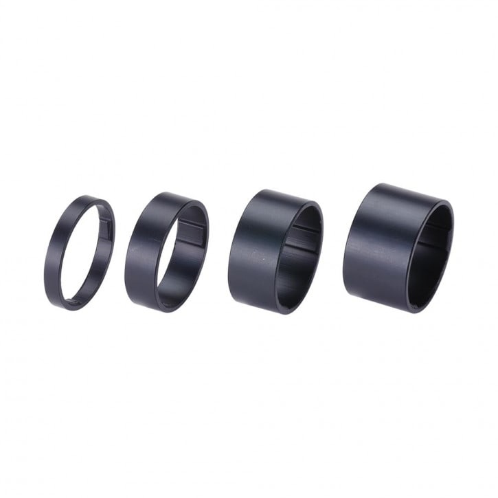 Extralight Spacers BBB BHP-36 LightSpace 1 1/8' Black