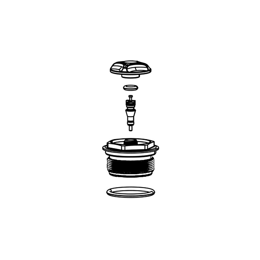 RockShox Top Cap - 30 Gold