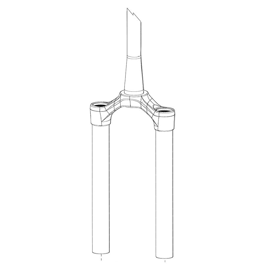 RockShox CSU Pike DJ 26 40 BLK