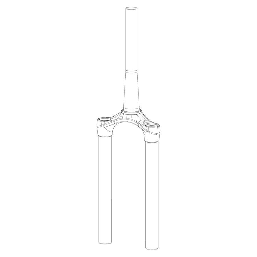 RockShox CSU Reba 29 150 DFBLK