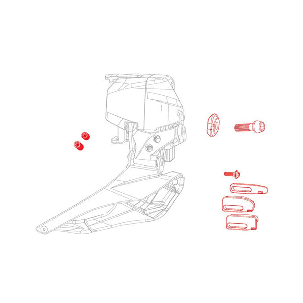 SRAM Force eTap AXS Front Derailleur Parts Kit