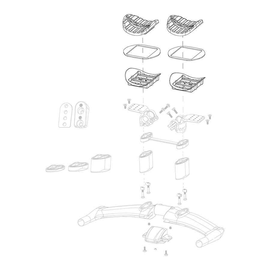 Zipp Vuka Aero C1 Armrest Kit