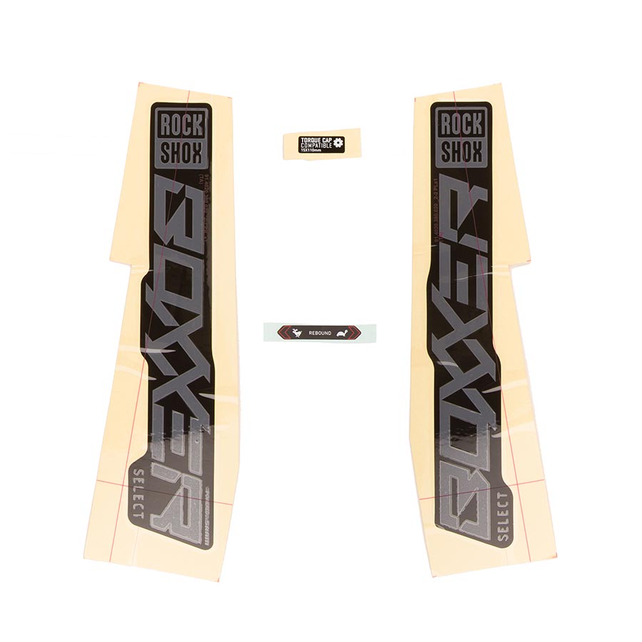 RockShox Decal - Boxxer SEL Grey/Black