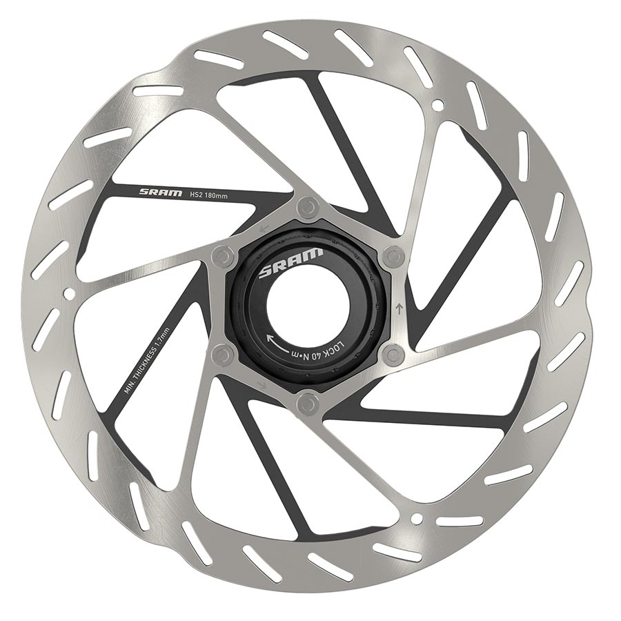 Rotor SRAM HS2 Rounded Centerlock 180mm
