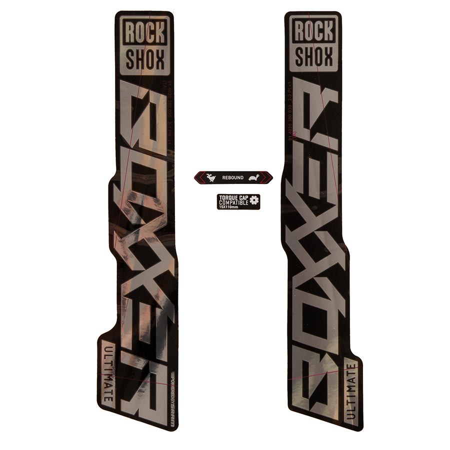 RockShox BoXXer Ultimate Decal Kit