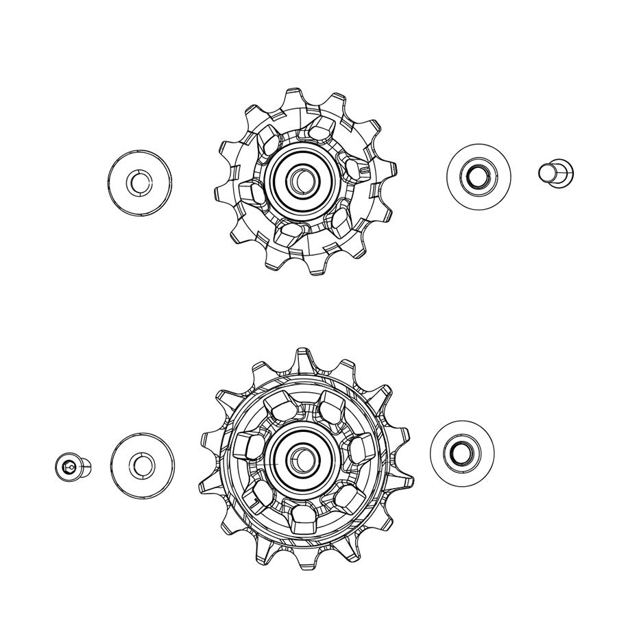 SRAM GX Eagle AXS Pulley Kit