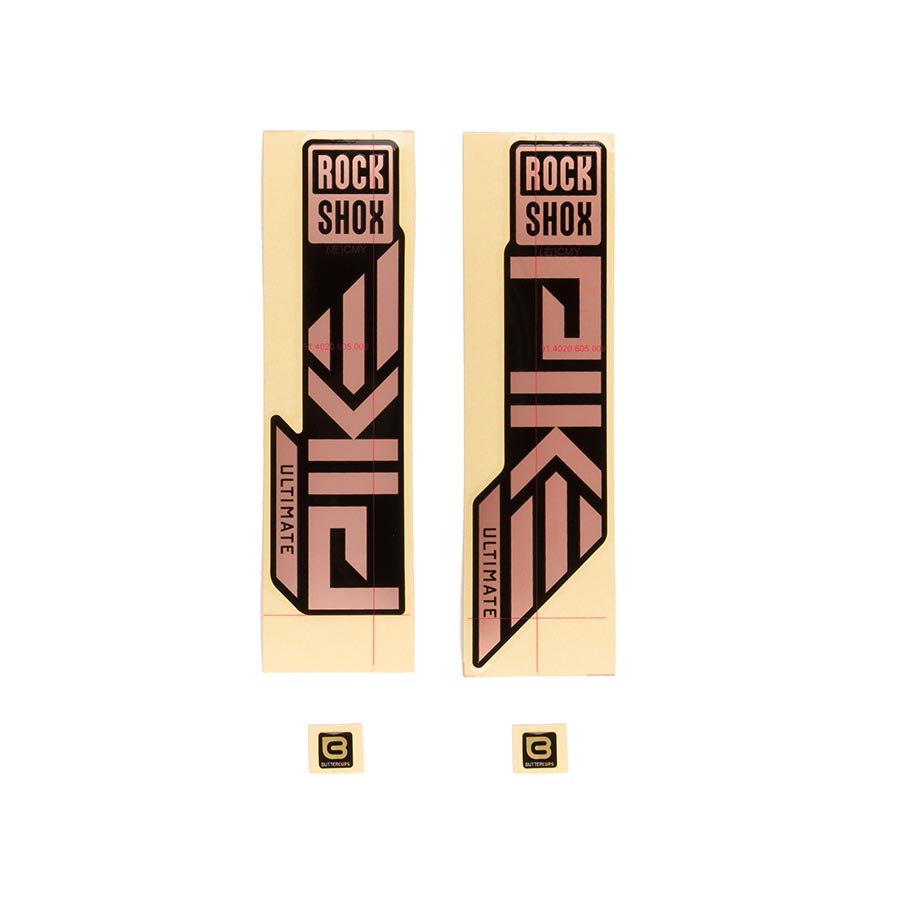 RockShox Pike Ultimate 2023 Decal Kit
