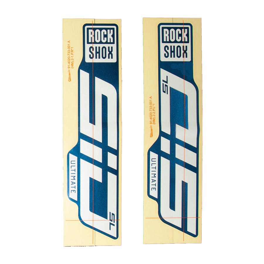 RockShox SID SL D1 Decal Kit