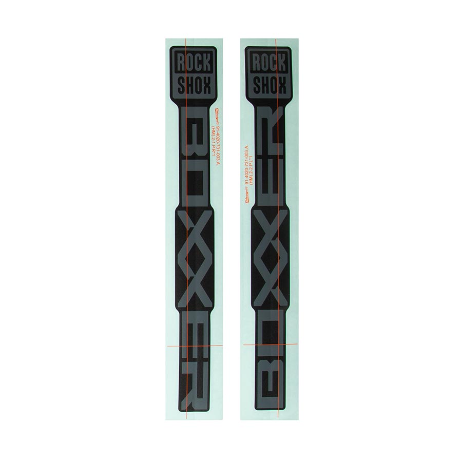 RockShox Boxxer Base D1 Decal Kit