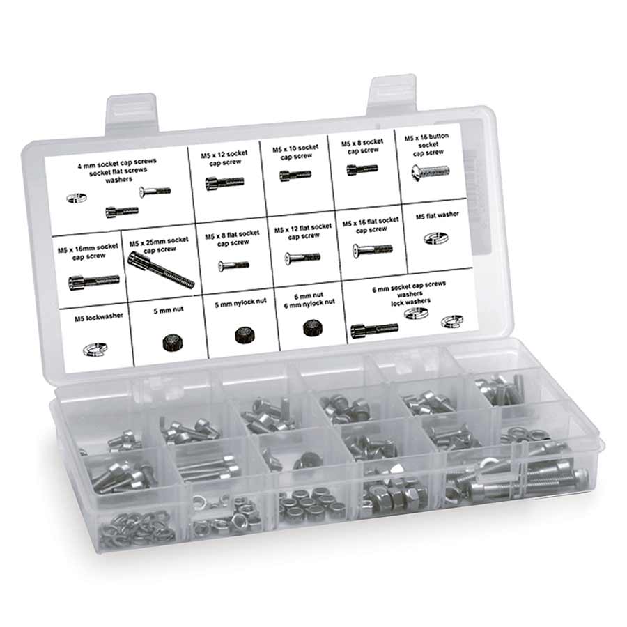 Wheels Manufacturing 4, 5, 6mm Stainless Steel Fastener Kit