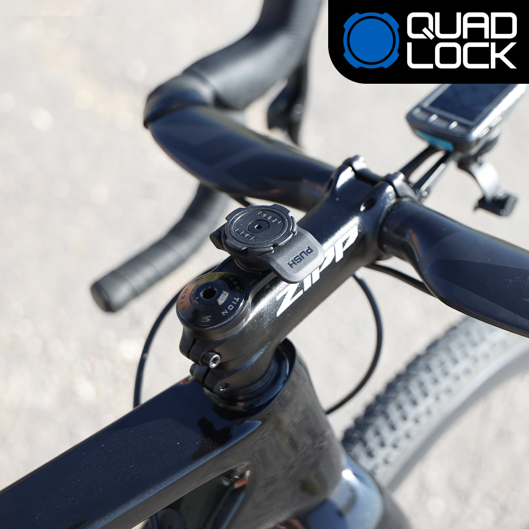 Quad Lock Stem Cap Mount Black