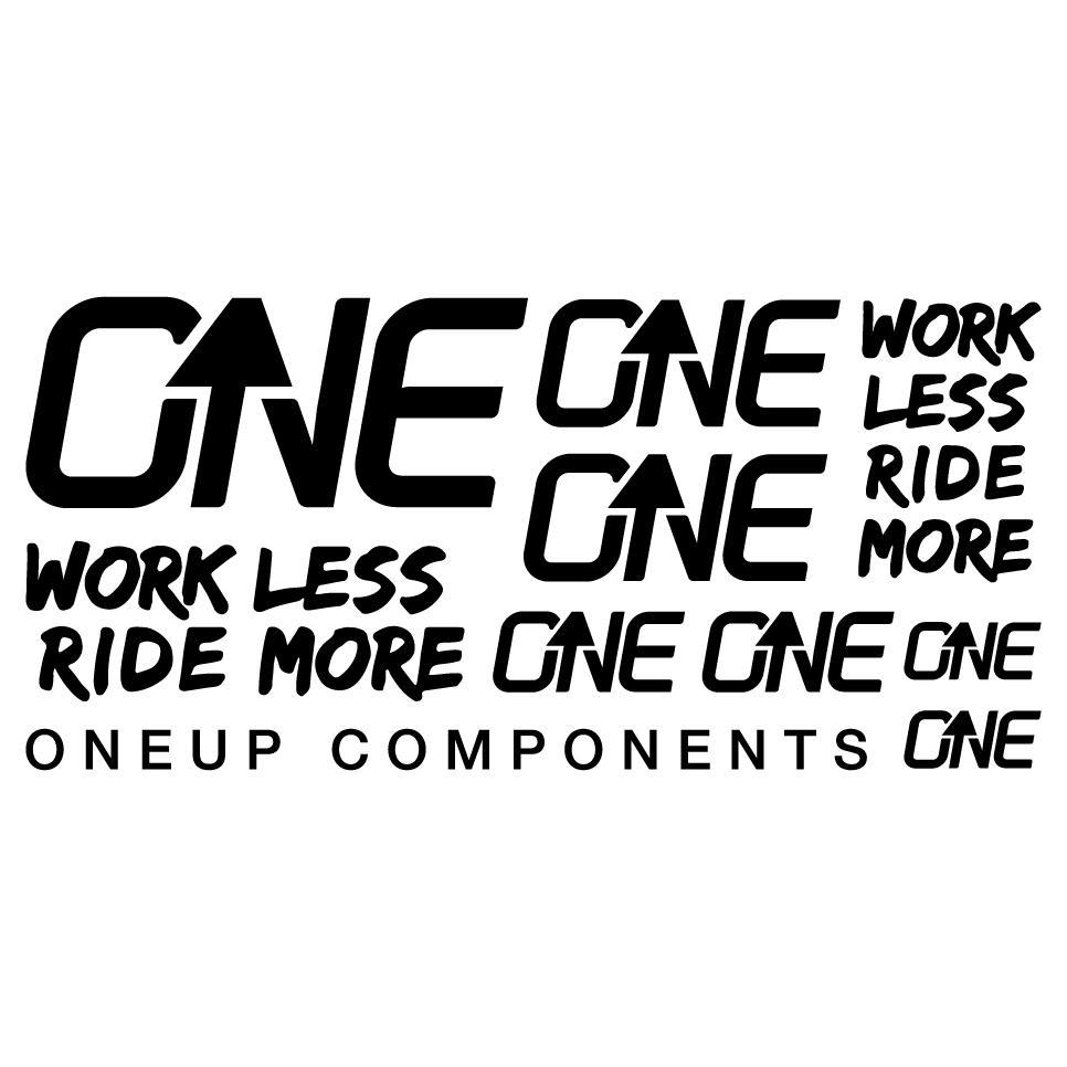 Decal Kit OneUp Black