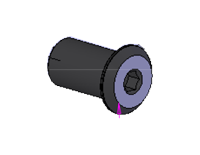 Transition Chainstay Pivot Axle (15x26) and Screw (12x15) V2