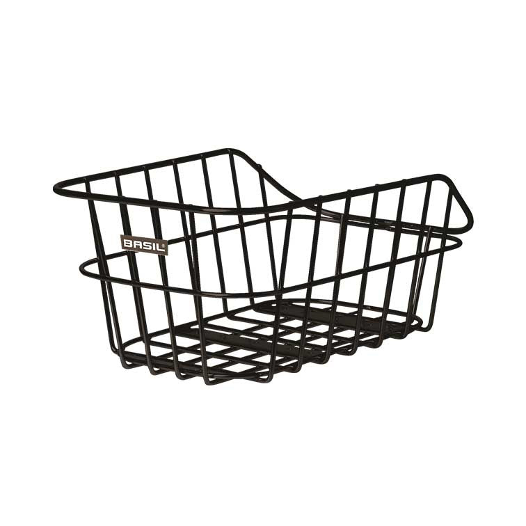 Basket Basil Cento Alu Rear Matt Black